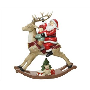 Decoris - Santa Rocker - Table Decor - 8.86 in. - Case of 6 - 1 of 1