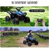 12V Kids ATV Ride On Toy 4-Wheeler Quad with LED Lights, Music, Horn, High/Low Speed, Soft Start, for Boys and Girls - 4 of 4