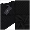 Mens Turtleneck Sweaters Long Sleeve Slim Fit Ribbed Knit Thermal Pullover Sweater - 4 of 4