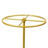 YIYIBYUS Round Garment Rack, Floor Standing Rotatable Clothing Rack, Portable Retail Display Stand - 4 of 4