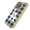 MLB National League Teams Plaid Gold Bling Cell Phone Case for Apple iPhone - 2 of 4