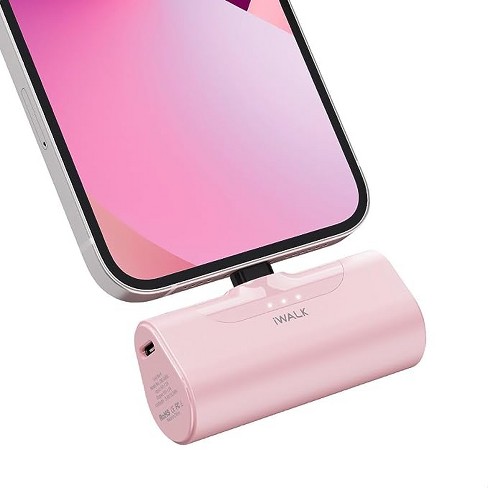 iWALK 2600mAh Portable Power Battery Charger for iPhone XR XS MAX 11 Por 7  8 6