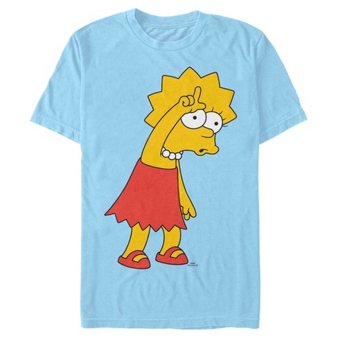 pila almuerzo Deportes Men's The Simpsons Lisa Loser T-shirt : Target