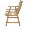 Sunnydaze Hatteras Acacia Wood Outdoor Dining Set with Table and Armchairs - 7pc - Natural - 3 of 4