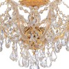 Crystorama Lighting Maria Theresa 5 - Light Semi-Flush Mount in  Gold - 2 of 4