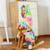 Catalonia Blanket Hoodie Sweatshirt for Kid, Fleece Snuggy Soft Wearable Blanket Pullover 4-12 Years Boy Girl Cozy Warm Gift - 3 of 4