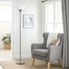 Torchiere Floor Lamp with Glass Shade - Threshold™ - 4 of 4