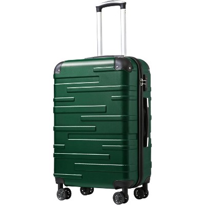 Paaaawaters Luggage Suitcase Carry-on Hardside Travel Luggage TSA Lock Spinner Telescopic Handle