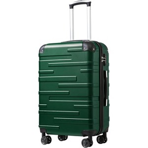 Paaaawaters Luggage Suitcase Carry-on Hardside Travel Luggage TSA Lock Spinner Telescopic Handle - 1 of 4