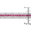 Slickblue 7.25 Inch Rhodium-Plated CZ Bracelet, 5.1 Carat, Women’s Link Jewelry with Lock Clasp, 4 Color Options - 3 of 3