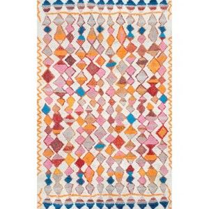 Nuloom Hand Tufted Moroccan Helaine Shaggy Shags Indoor Area Rug - 1 of 4