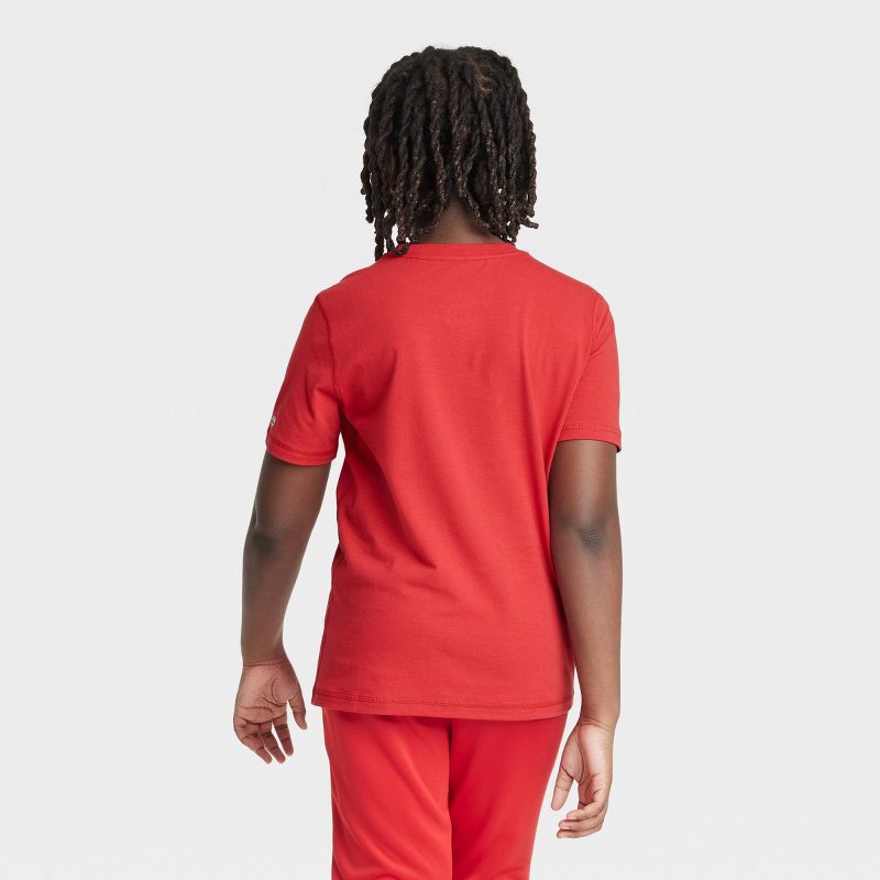 Boys&#39; 2pk Core Short Sleeve T-Shirt - All In Motion™, 4 of 5