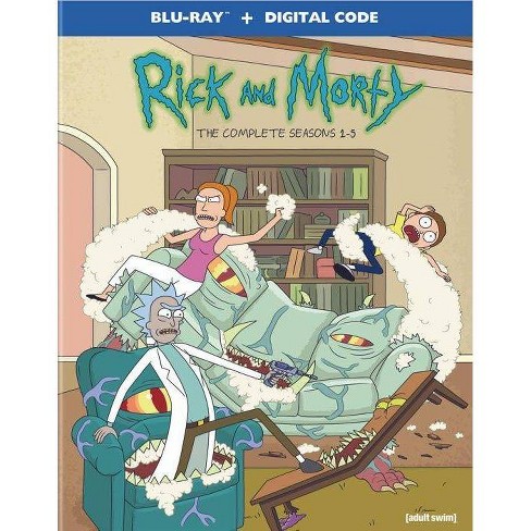 Rick and Morty: Season 1-5 (Blu-ray) - image 1 of 1