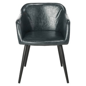 Adalena Accent Chair Dark Gray - Safavieh