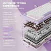 YUNZII B75 PRO Wireless Mechanical Keyboard,75% Layout with Knob,Hot Swap Gasket Custom Structure,Creamy Pre-lubed Switches - 4 of 4