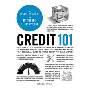 Credit 101 - (Adams 101) by  Carol Pope (Hardcover) - 1 of 1