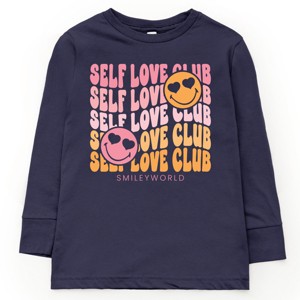 The Juniper Shop SmileyWorld Self Love Club Wave Youth Long Sleeve Tee - 1 of 4