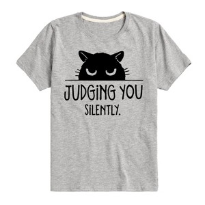 Boys' - Instant Message - Judging You Short Sleeve Graphic T-Shirt - 1 of 4