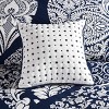 Gulches 7 Piece Cotton Printed Comforter Set Indigo King - 4 of 4