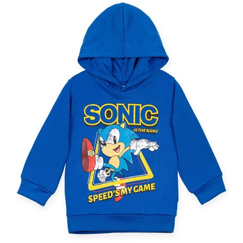 Sega Boys' Big Sonic The Hedgehog 2 Pack Baseball Jersey & T-Shirt Bundle, Oatmeal/Royal & Navy