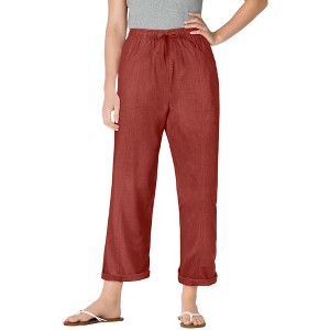 Woman Within Plus Size Petite The Boardwalk Pant - 1 of 4