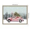 Amanti Art Let it Snow 2 by July Art Prints Canvas Art Framed - 3 of 4