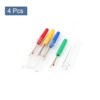 Unique Bargains Plastic Thread Cutter Seam Ripper Stitch Unpicker Sewing Tool 4 Pcs - image 3 of 4