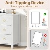 3/6/7 Drawer Dresser for Bedroom, Chest of Drawers, Wooden Chest with Clothes Storage Cabinet - 2 of 4