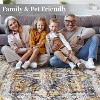 Area Rug - Soft Non-Slip Stain Resistant Throw Rugs Boho Oriental Floor Carpet for Living Room, Bedroom Nursery Dining Room - 3 of 4