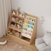 SUGIFT 4-Tier Kids Bookshelf and Toy Storage Organizer - 4 of 4