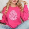 Simply Sage Market Women's Graphic Sweatshirt Flower Egg - 2 of 3