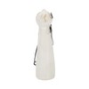 Sagebrook Home Cat with Glasses Sculpture - Contemporary Ceramic White Cat Statue with Black and Beige Accents for Home - 3 of 4