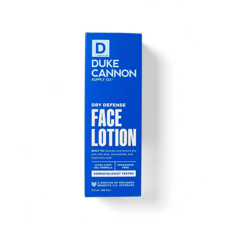 Duke Cannon Supply Co. Dry Defense Face Lotion - 3 fl oz, 5 of 10
