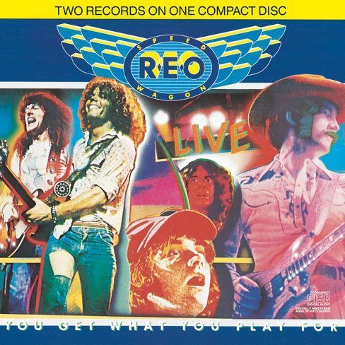 Reo Speedwagon Live You Get What You Play For Cd Target