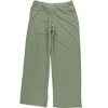NY Collection Womens Solid, Tie Waist Casual Cropped Pants - 2 of 2