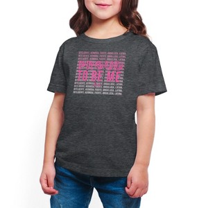 Girls' - Barbie - Proud To Be Me Short Sleeve Graphic T-Shirt - 1 of 4
