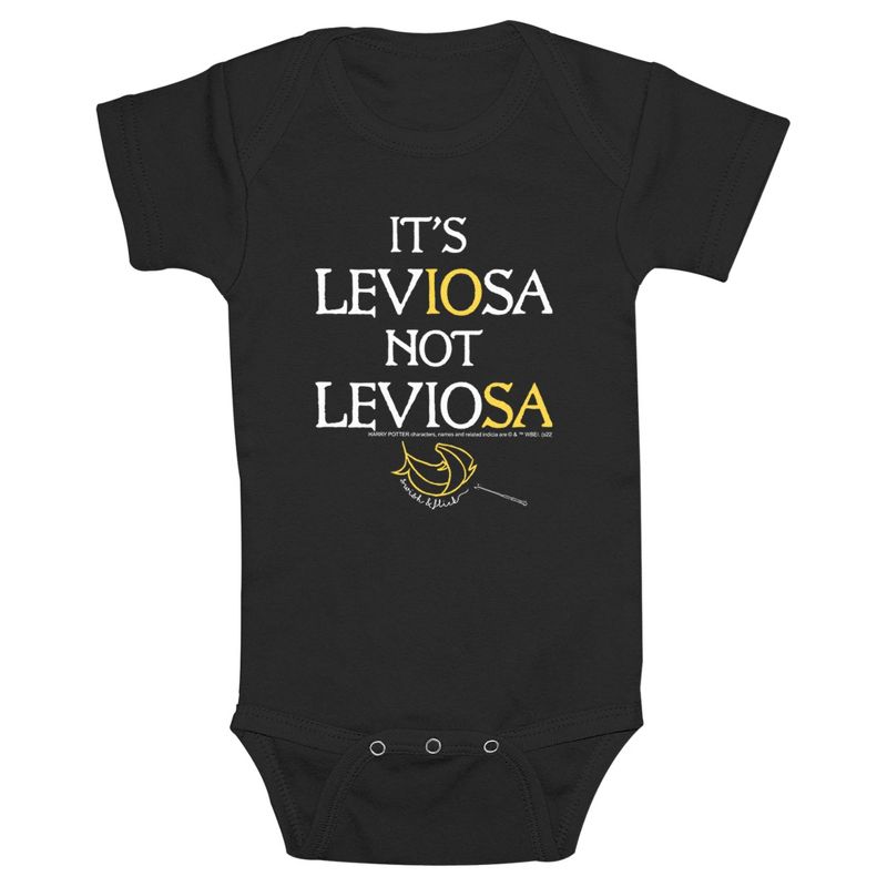 Infant's Harry Potter How to Say Leviosa Onesie, 1 of 4