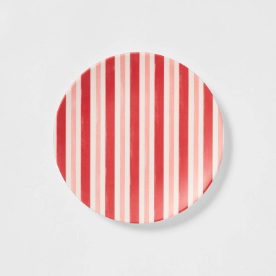 7" Melamine Striped Layering Plate - Threshold™