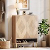 Hommoo 45.5" Shoe Cabinet With Adjustable Shelves - 2 of 4