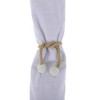 Unique Bargains Buckle Faux Pearl Curtain Tie Polyester ABS 2 Pcs - 4 of 4