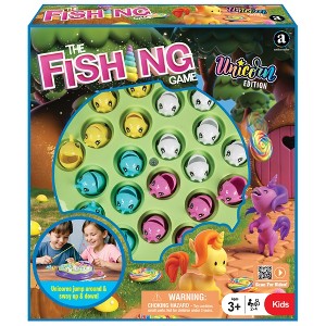Ambassador Games: The Fishing Game - Unicorn Edition - Classic Animated Catching Game, Unicorns Jump Around & Swap Up & Down, Kids Age 3+, 2-4 Players - 1 of 4