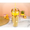 Silver Buffalo Disney Winnie the Pooh Hunny Confetti Carnival Cup | Holds 24 Ounces - 4 of 4