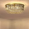 ALOADECOR 5 Lights 24" Modern Glam Round Chandelier With Clear Crystal - 3 of 4