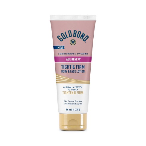 Gold Bond Age Renew Tight & Firm Body & Face Lotion - 8oz : Target