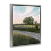 Stupell Industries Rural Grasslands Lone Country Tree Clear Sky Floating Frame Canvas Art - 2 of 4