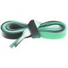 INSPIRE CHIC Three Colors Gradient Flat Shoe Laces for Sneakers 1 Pair - 2 of 4