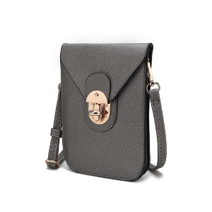 MKF Collection Havana Smartphone Crossbody Bag Vegan Leather Phone Holder Accessory by Mia K - 1 of 4