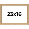 PosterPalooza | Refined Gold Picture Frame - UV Acrylic, Backing Board, Hanging Hardware Included - 2 of 4