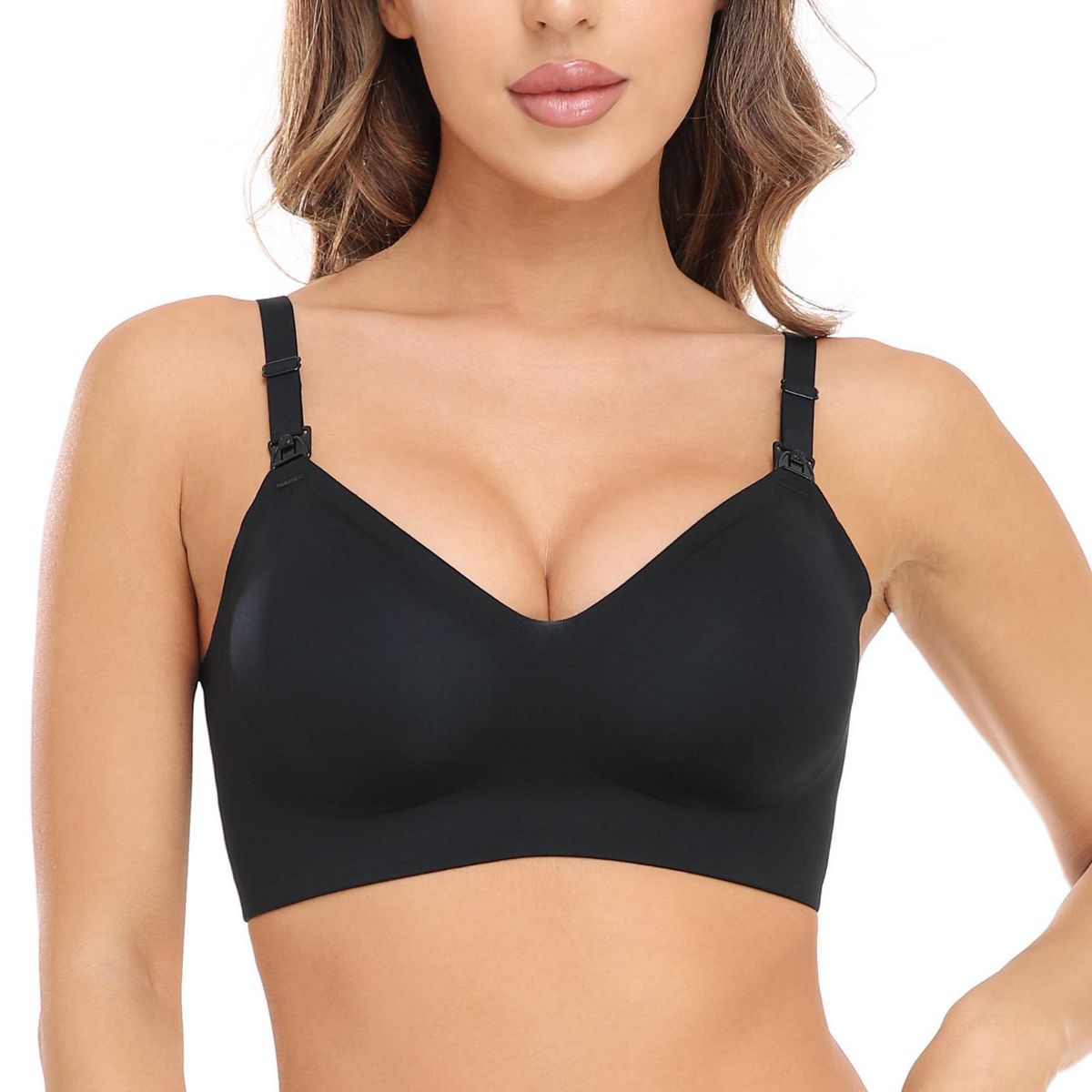 Momcozy Ultra Soft Nursing & Wearable Breast Pump Bra - thumbnail 2