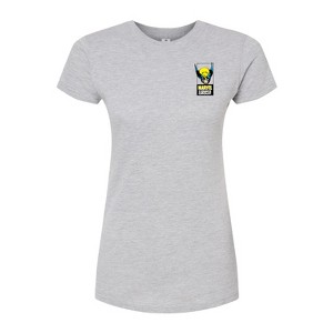 Women's - Marvel - Wolverine Comic Book Panels Fitted Graphic T-Shirt - 1 of 3